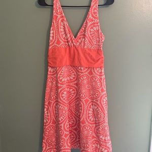 Coral/orange Patagonia summer dress